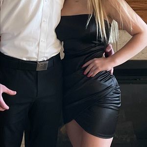 black homecoming dress